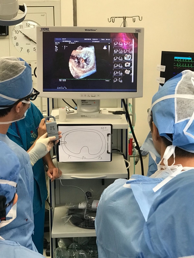 2019 年瑪麗醫院完成亞洲首宗經心尖微創修補二尖瓣手術。