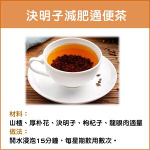 決明子減肥通便茶