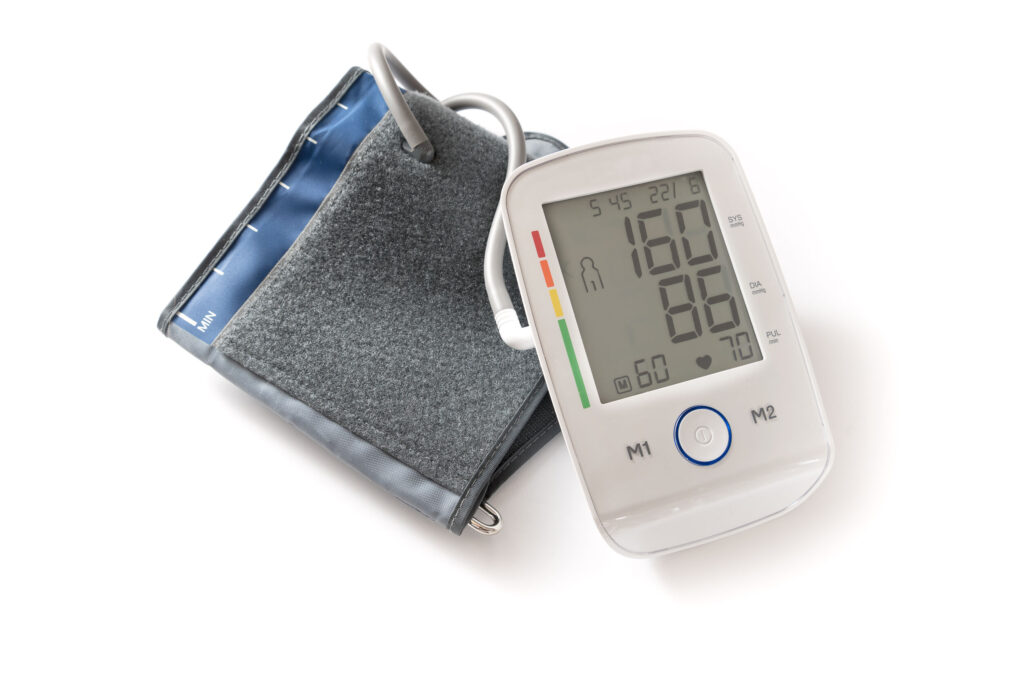 當多次且分開不同時間量度，血壓依然高於標準，才會診斷為高血壓。