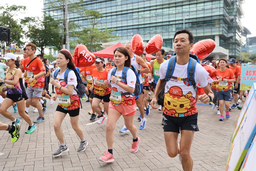 群星力撐「世界心臟日2023健心跑暨心臟健康嘉年華」 呼籲大眾「跑步強心齊齊GO」！