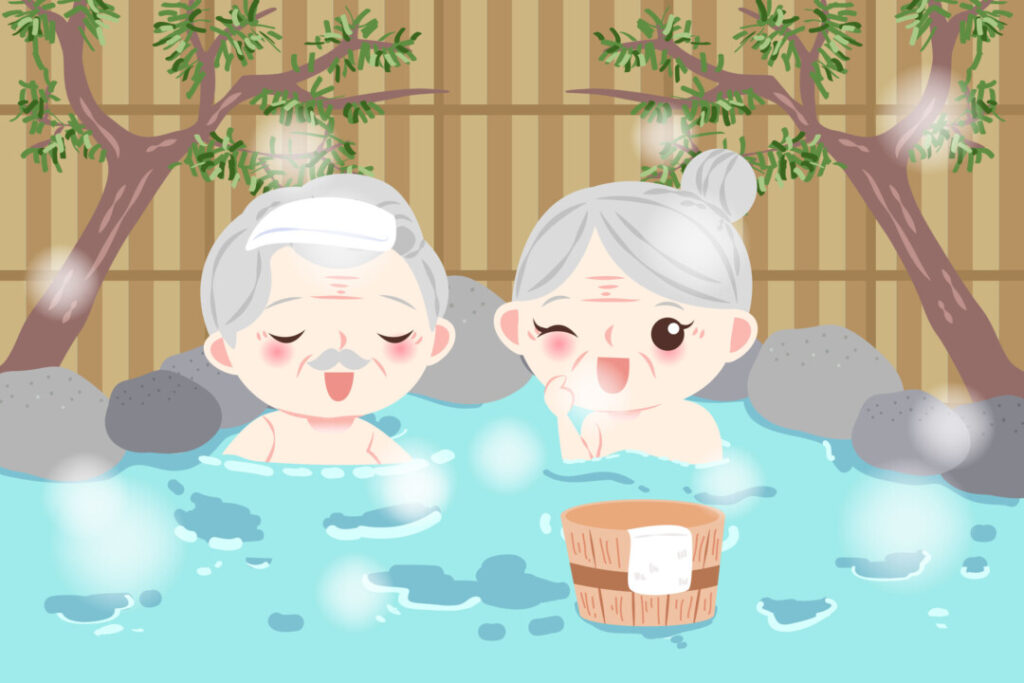 浸溫泉時身體會因為血管擴張而血液循環加快，加重心臟的負擔，有心臟病史的人應適當控制浸泡時間。