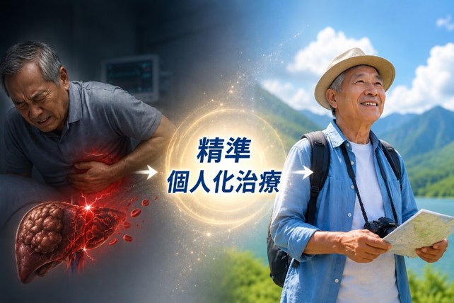 70歲末期肝癌腫瘤破裂仍能去旅行?晚期非絕路 藥物維持尊嚴與生活質素