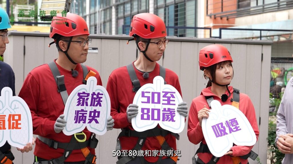 高危人士應定期做肺癌篩查。